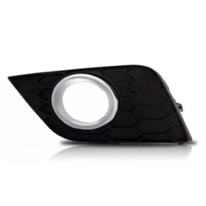 Tela Frontal Milha Sentra 2017 2018 2019 Aro Cromado Lado Direito