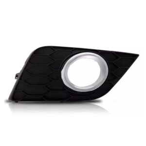 Tela Frontal Milha Sentra 2017 2018 2019 Aro Cromado Lado Esquerdo