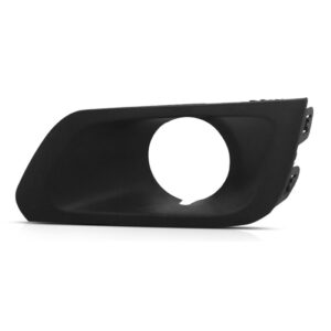 Moldura Parachoque Milha Onix Prisma 2017 2018 2019 Com Furo Lado Esquerdo