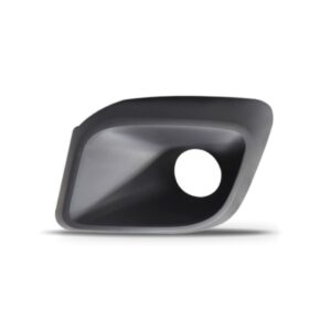 Moldura Milha Auxiliar Para Uno 2017 A 2019 Preta C/ Furo Lado Esquerdo