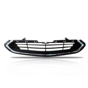 Grade Inferior Onix Prisma 2017 A 2019 Preta Friso Cromado