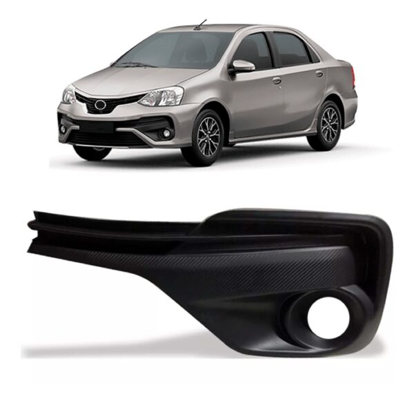 Moldura Farol Milha Etios Hatch/sedan 2018 A 2019 C/furo Lado Direito
