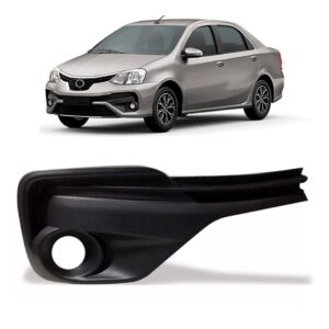Moldura Farol Milha Etios Hatch/sedan 2018 A 2019 C/furo Lado Esquerdo