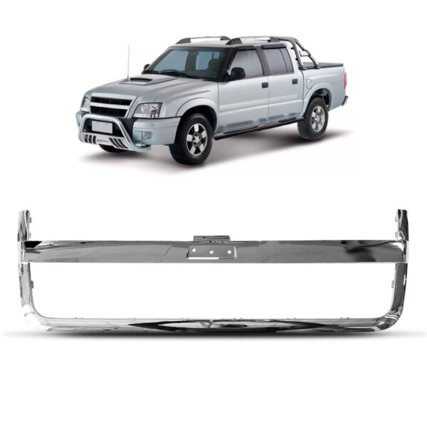 Moldura Aro Grade S10 2010 A 2011 Blazer 2010 A 2011 Cromado
