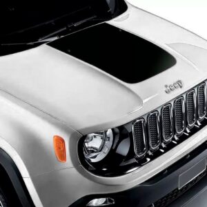 Adesivo Capo Jeep Renegade 2015 16 17 18 2019 Preto Fosco.