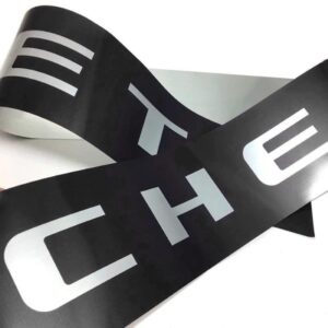 Adesivo Lateral Tampa Traseira S10 2007 A 2008 Com Grafite