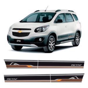 Kit Adesivo Lateral Spin Active 2014 2015 2016 2017 A 2018