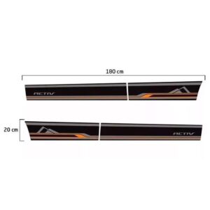 Kit Adesivo Lateral Spin Active 2014 2015 2016 2017 A 2018