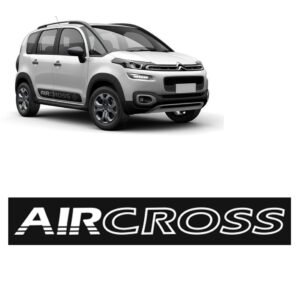 Adesivo Lateral De Portas Citroen Aircross 2011 A 15 Branca