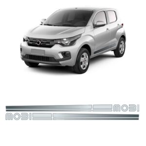 Adesivo Lateral Para Fiat Mobi Ano 2017 2018 A 2019