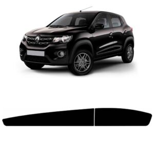 Kit Adesivo Lateral Kwid 2018/2019 Adesivo Preto Fosco