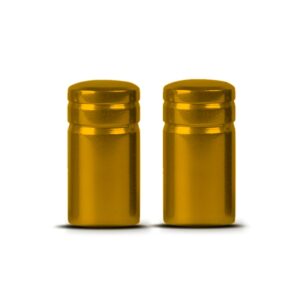 Kit Parafuso De Placa E Tampa Válvula Honda Cg Xre Tenere Cor Amarelo