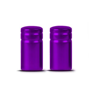 Kit Parafuso De Placa E Tampa Válvula Honda Cg Xre Tenere Cor Roxo