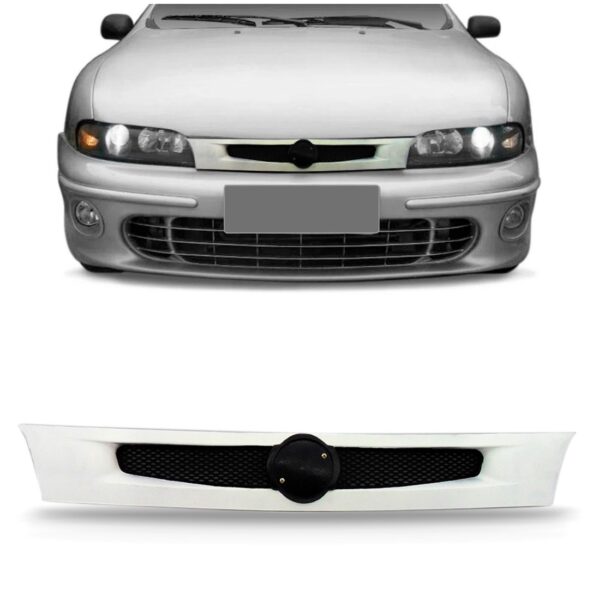 Grade Para Fiat Brava Marea 1997 1998 A 2004 Com Tela Preta Preto