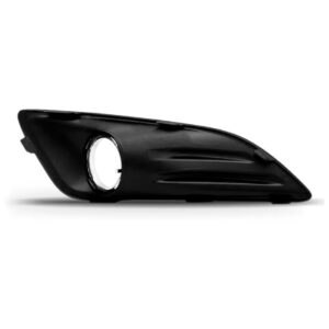 Moldura Milha Fiesta 2014 2015 2016 Com Furo Aro Cromado Ld Preto Esquerdo