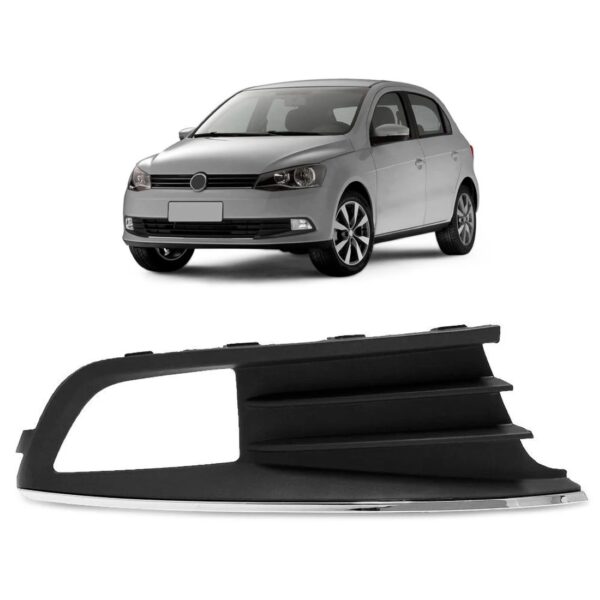 Moldura Milha Gol G6 Voyage 2013 A 2015 Com Friso Cromado Le Direito