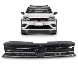 Tela Frontal Radiador Gol/voyage/saveiro 18 A 20 Friso Croma