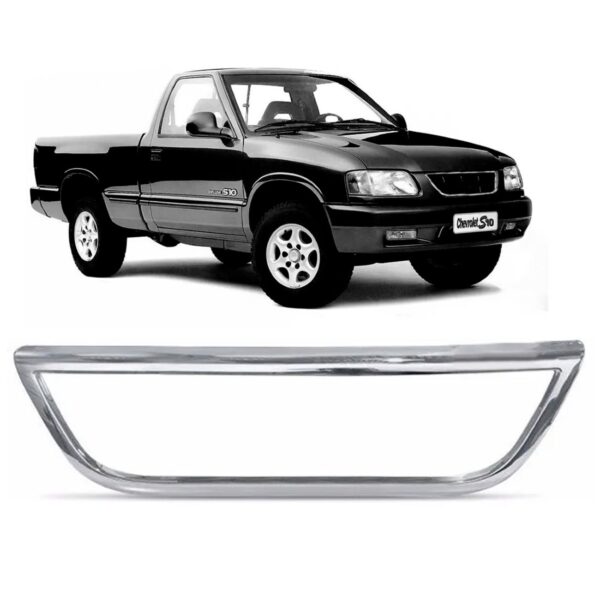 Aro Friso Cromado Da  Grade Para  S10 1995 96 97 1998