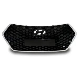 Grade Externa Hb20 2018 A 20 Hatch/sedan Preta Friso Cromado Preto