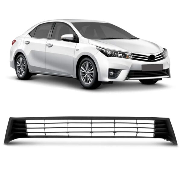 Grade Parachoque Dianteiro Corolla 2014 15 A 2017 1a Linha