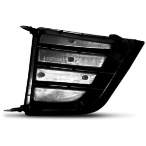 Moldura Aro Farol Milha Corolla 2015 A 2017 Preta S/furo Le Preto Esquerdo