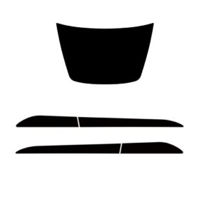 Kit Adesivos Mobi Way Extreme Capô E Laterais 2018 A 2020  Preto