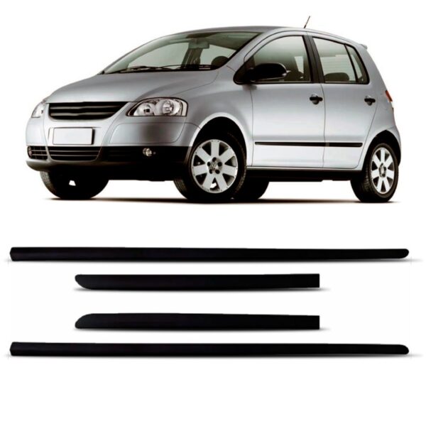 Friso Lateral Borrachão Da Porta  Fox 2003 A 2010 4portas