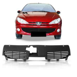 Grade Interna Peugeot 206 1998 A 2008 Superior 1a Linha Preto