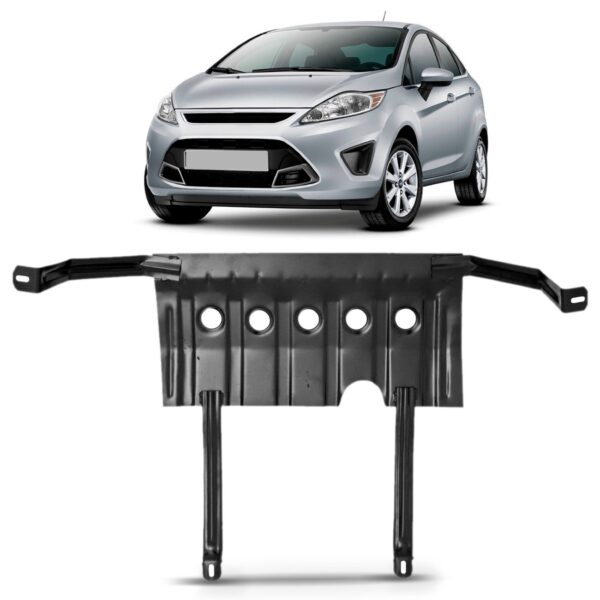 Protetor De Carter Peito De Aço Para Fiesta Hatch 2012