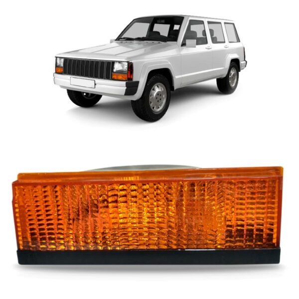 Lanterna Seta Inferior Cheroke 1991 A 1992 Ambar Ld