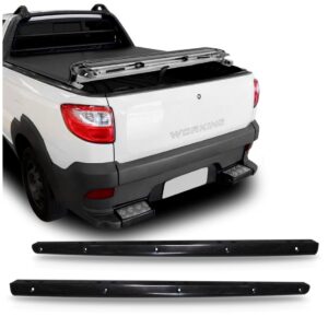 Par Protetor Borda Pickup Fiat Strada 02 Portas 2004 A 2013