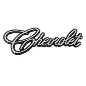 Emblema Letreiro Chevrolet Manuscrito