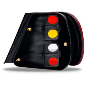 Lanterna Traseira Siena 2001 2002 2003 2004 Âmbar Lado Esquerdo