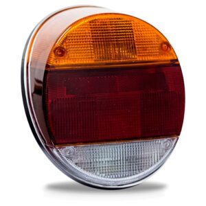 Lanterna Traseira Âmbar Completa Fusca Fafá 85 86 87 88 89 Direito/passageiro Vermelho