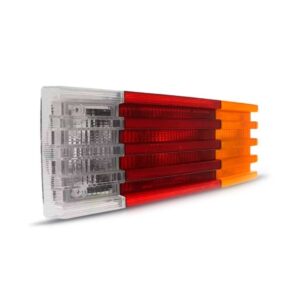 Lanterna Traseira Brasilia Moderna Âmbar Direito Tricolor