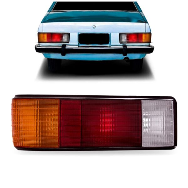 Lanterna Traseira Corcel 2 78 79 80 81 82 83 84 Âmbar Lado Esquerdo