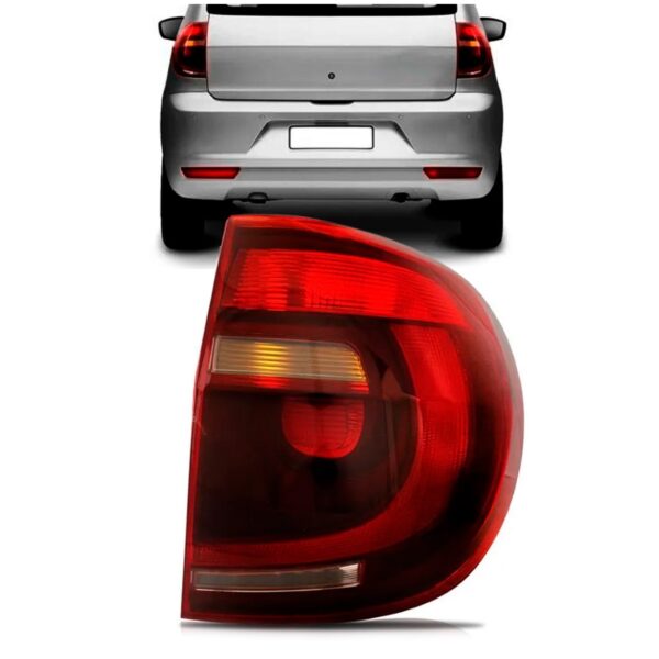 Lanterna Traseira Fox Crossfox 2010 2011 2012 2013 2014 Fumê Lado Direito