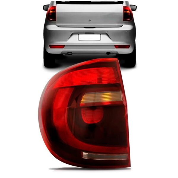 Lanterna Traseira Fox Crossfox 2010 2011 2012 2013 2014 Fumê Lado Esquerdo