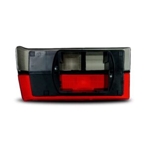 Lanterna Traseira Gol 1980 A 1986 Fumê Friso Preto 1ª Linha Direito/passageiro Vermelho