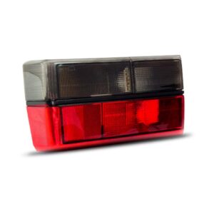 Lanterna Traseira Gol 1980 A 1986 Fumê Friso Preto 1ª Linha Esquerdo/motorista Vermelho