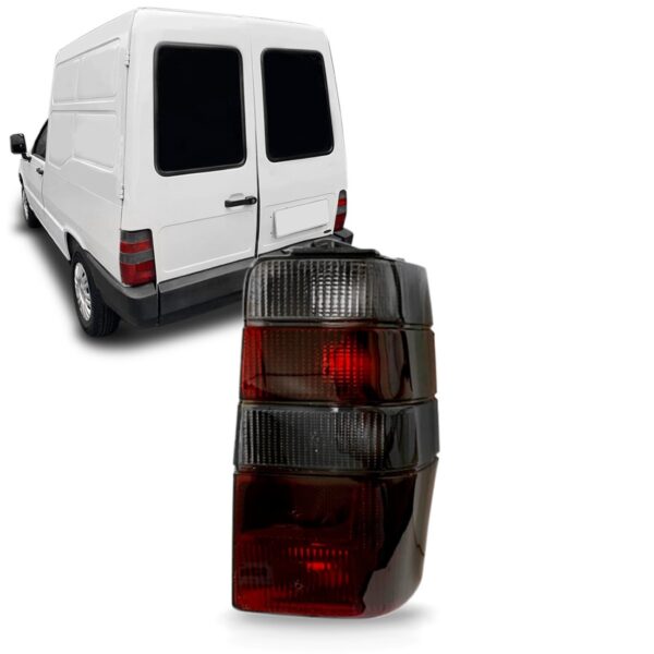 Lanterna Traseira Fiorino 1986 A 1997 Fume Modelo Carto Lado Direito