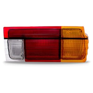 Sinaleira Traseira Voyage 82/84 Tricolor C/friso Cromado Le Lado Direito