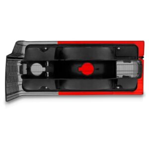 Sinaleira Traseira Voyage 1985/88 89 1990 Fumê Friso Preto Lado Direito