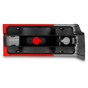 Sinaleira Traseira Voyage 1985/88 89 1990 Fumê Friso Preto Lado Esquerdo