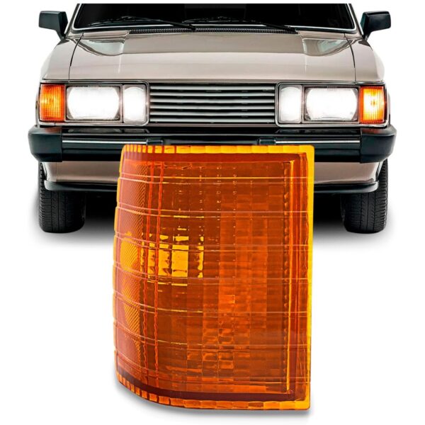 Sinaleira Opala Caravan 1980 A 1987 D20 1985 A 1992 Âmbar Lado Direito