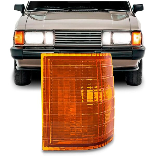 Sinaleira Opala Caravan 1980 A 1987 D20 1985 A 1992 Âmbar Lado Esquerdo