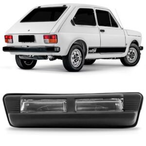 Lanterna Placa Fiat 147 1976 A 79 80 81 82 83 1984 Cristal - Esquerdo