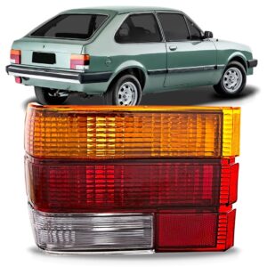 Lanterna Traseira Chevette 1983 1984 1985 1986 Âmbar Lado Esquerdo