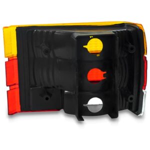 Lanterna Traseira Chevette 1983 1984 1985 1986 Âmbar Lado Esquerdo