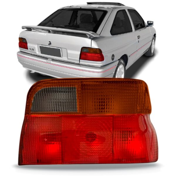 Lanterna Traseira Escort Verona 1993 1994 1995 1996 Fumê Lado Direito